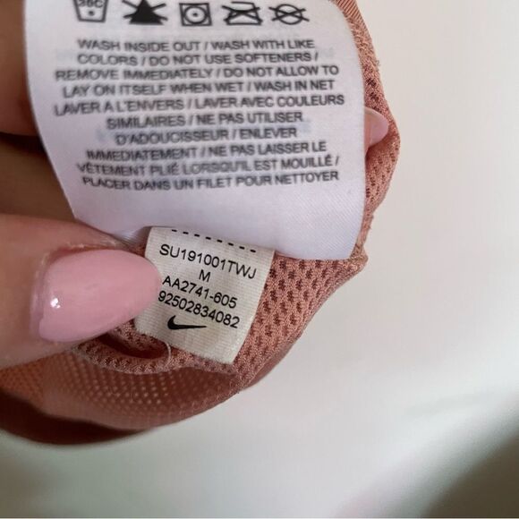 Nike Miler Crop Mesh Running Tank- Size Medium - Picture 10 of 10